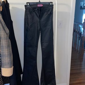 Edikted faux leather pants!!